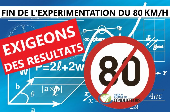 80 km/h&nbsp;: la Ligue de Défense des Conducteurs exige les résultats des deux ans d&rsquo;expérimentation&nbsp;!