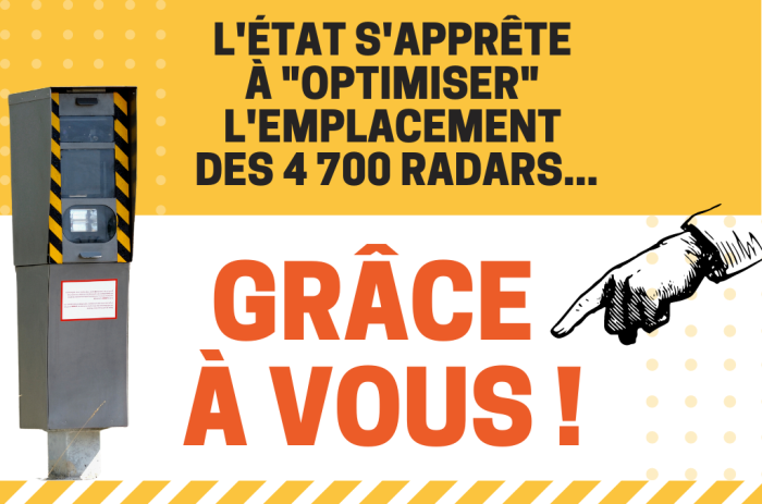 Révoltant&nbsp;: l’État manipule nos données, à nous conducteurs, pour flasher toujours plus