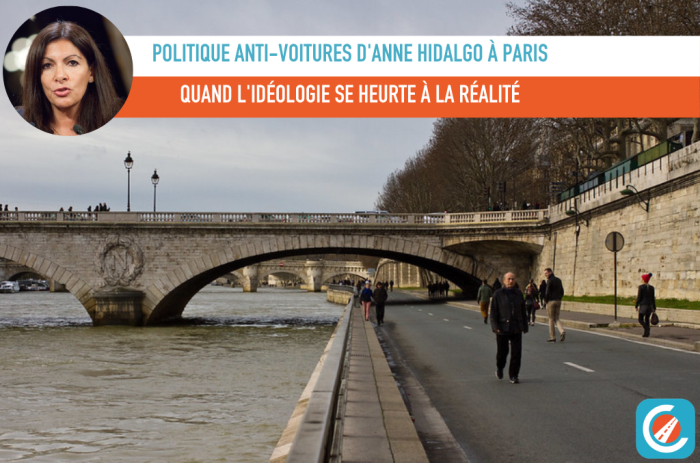 Une étude met à mal la politique anti-voitures d&rsquo;Anne Hidalgo à Paris