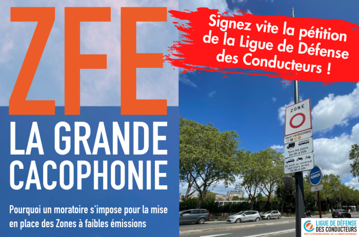Mobilisation totale contre les ZFE,  pour empêcher que la moitié des Français soient interdits d&rsquo;y circuler !