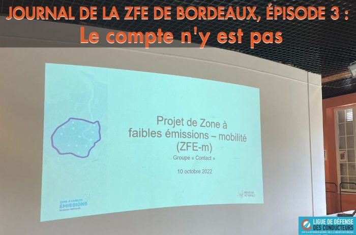 Journal de la ZFE de Bordeaux, épisode 3&nbsp;: le compte n’y est pas