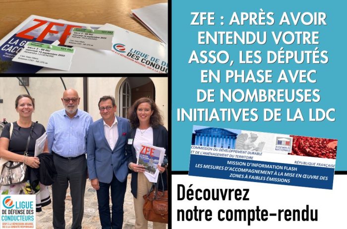Zones à faibles émissions&nbsp;: La Ligue de Défense des Conducteurs sait se faire entendre