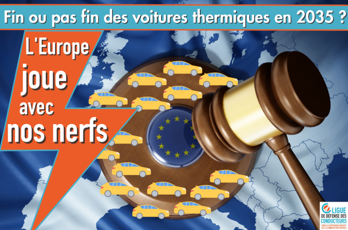 Fin ou pas fin des voitures thermiques en 2035&nbsp;: l’Europe joue avec nos nerfs
