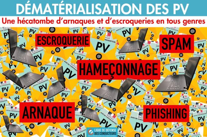 Arnaques aux faux PV &nbsp;: nos conseils pour les repérer