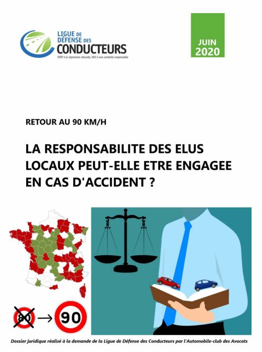 Abandon du 80 km/h et retour à 90 km/h&nbsp;: notre note juridique pour aider les présidents de département