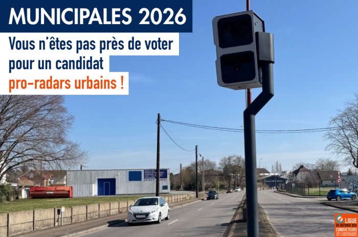 Municipales 2026&nbsp;: les conducteurs prêts à sanctionner les candidats pro-radars