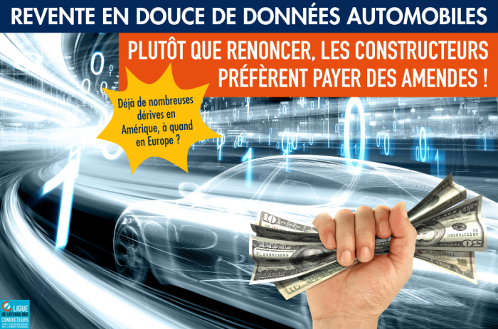 Revente de données automobiles&nbsp;: les constructeurs pris la main dans le sac